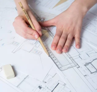 Techniczne ołówki dla architektów